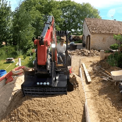 Matériel de ferme - Bétonnière - Malaxeurs - Godet malaxeur à béton TURBOMIX