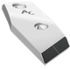 Pièces d'usure charrue - Naud - Pointe 2 trous carbure gauche Naud adaptable