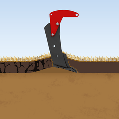 Travail du sol - Outils à dents - Décompacteur HELIOS