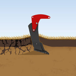 Travail du sol - Outils à dents - Décompacteur HELIOS