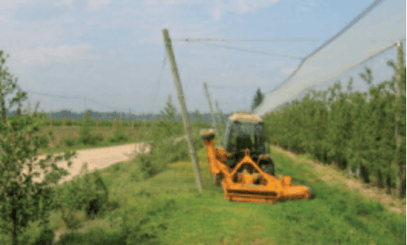 Entretien - Broyeur axe vertical - Tondeuse vergers repliable