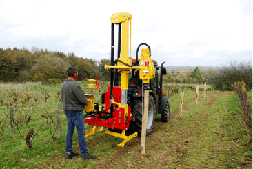 Matériel de ferme/outillage - Enfonces pieux - Appointe - Enfonce pieux VIBRESCOPIQUE II