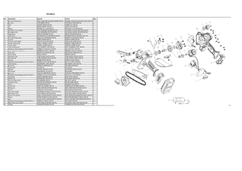 Bois - Tronçonneuses électriques - Scie de jardin à batterie TG15 BL21 et perche