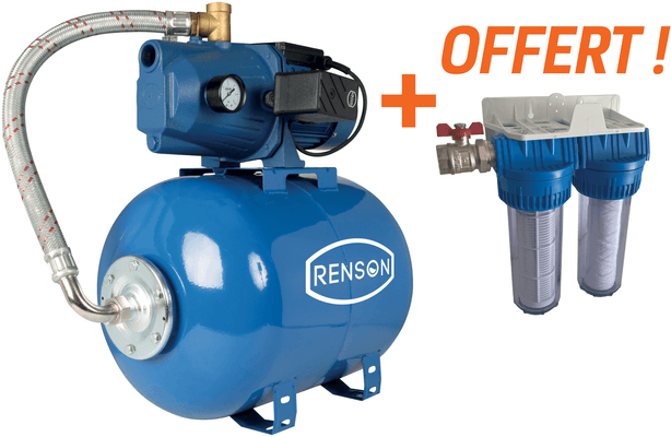 Arrosage, tuyaux - Pompes et accessoires arrosage - Groupe de surpression 50 L