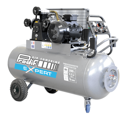 Compresseurs, outils pneumatiques - Compresseurs - Compresseur triphasé 200 L 9 bar